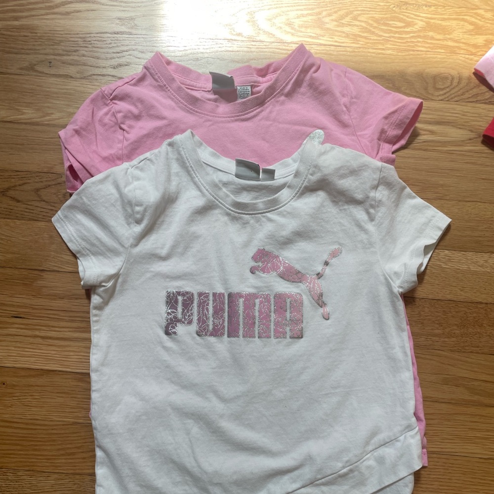 A set of Puma t-shirt, size 10/12